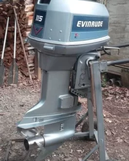 1983 Evinrude 115 HP V4 Carbureted 2 Stroke 20″ (Long Shaft) Outboard Motor