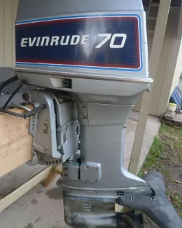 1996 Evinrude 70 HP 3 Cylinder 2 Stroke 20″ Outboard Motor
