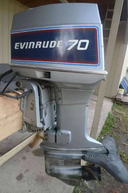 1996 Evinrude 70 HP 3 Cylinder 2 Stroke 20″ Outboard Motor
