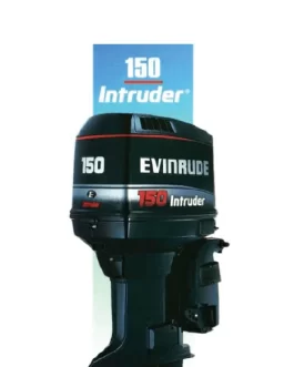 1995 Evinrude Intruder 150 HP V6 Carbureted 2 Stroke 20″ (Long Shaft) Outboard Motor