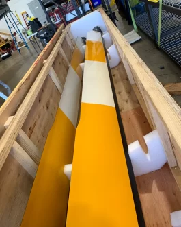 Used R66 main rotor blades! F016-2