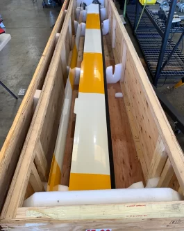 Used R66 main rotor blades! F016-2
