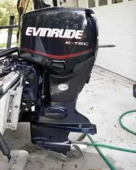 1992 Evinrude 150 HP V6 Carbureted 2 Stroke 25″ (Extra Long Shaft) Outboard Motor