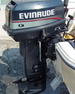 1997 Evinrude 25 HP 2 Cylinder Carbureted 2 Stroke 20″ Outboard Motor